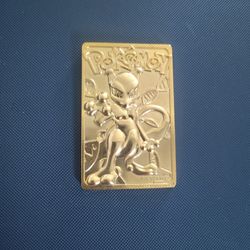 Pokemon Gold Card 