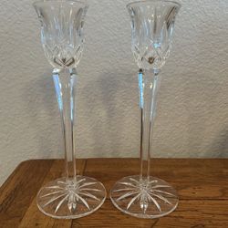 Glass Taper Candle Holders