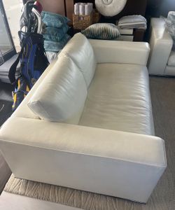Italian leather couch