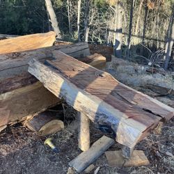 Custom Redwood Coffee Table/fresh Slabs
