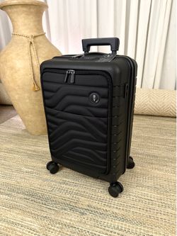 B|Y Ulisse  Hardside Front Carry-on Spinner Suitcase