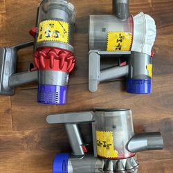 3 Dyson V-Series Motor Units for Parts/Repair – Not Working