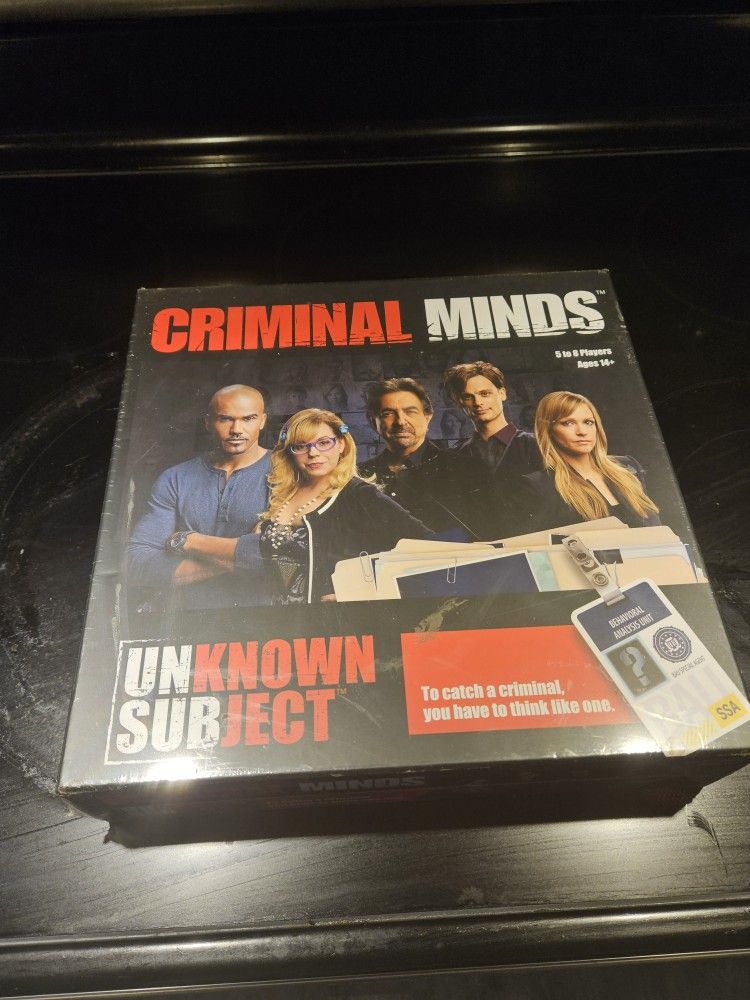 Criminal Minds Board Game