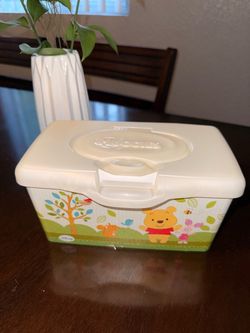 Huggies plastic wipes container