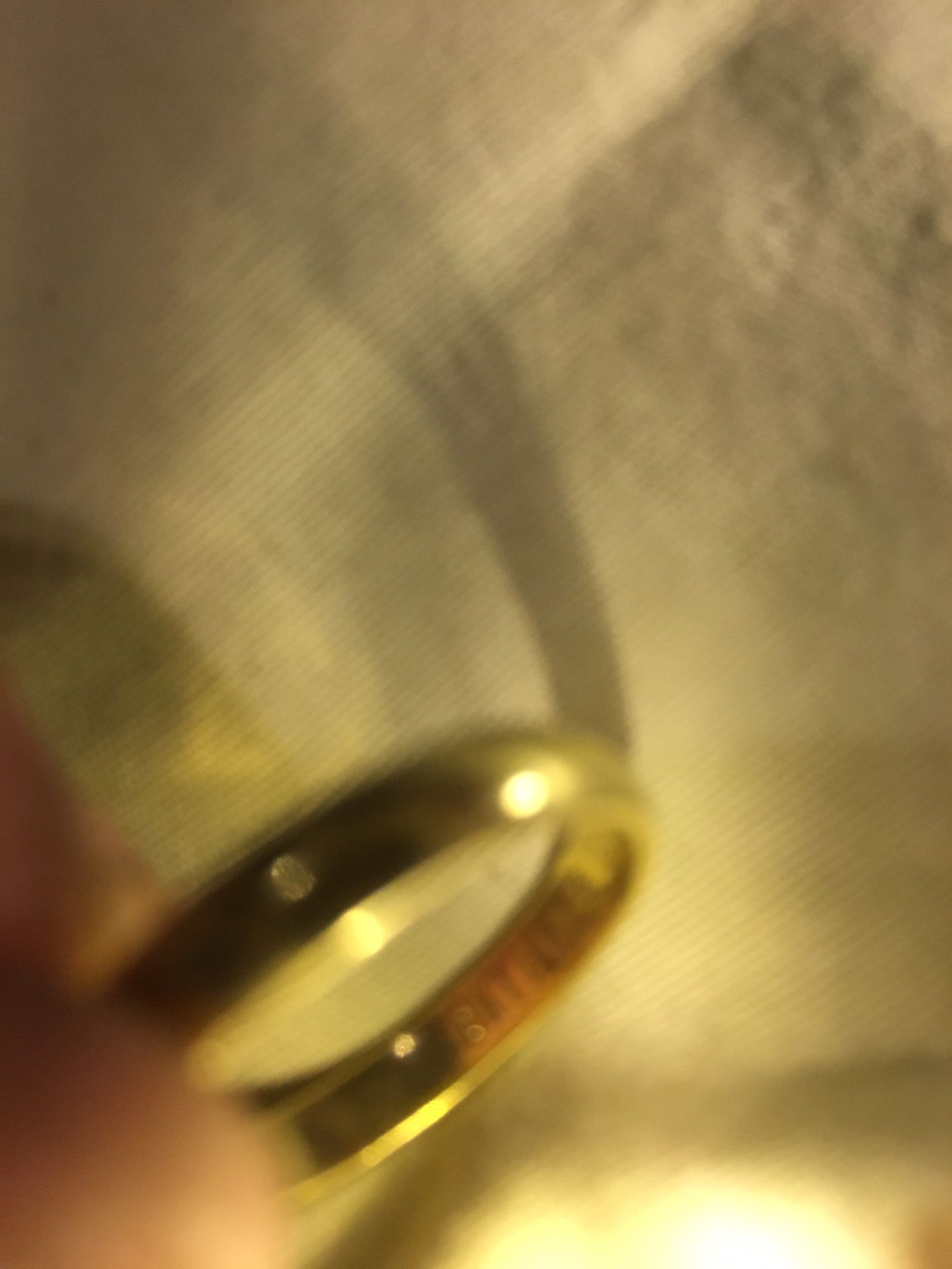 18k gold ring 5mm