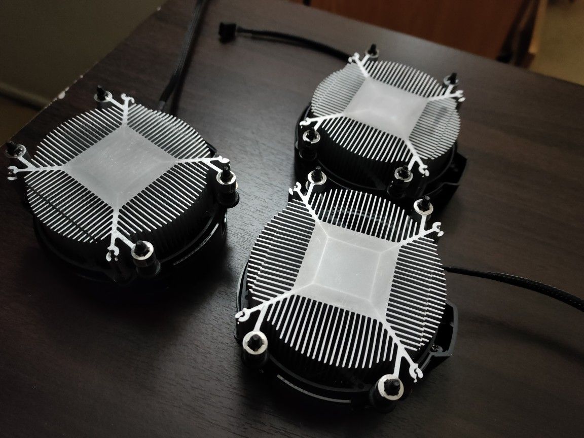 3 AMD Stealth Coolers
