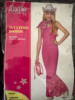 Girls costume WesternBarbie