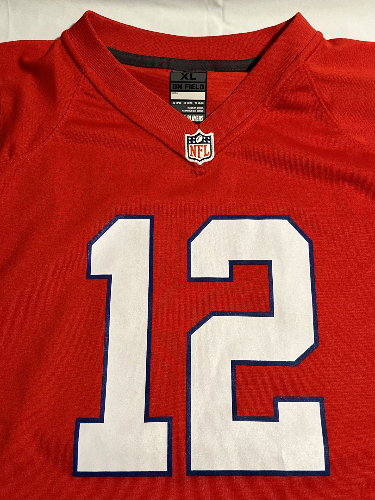 Tom Brady 12 Retro New England Patriots Jersey Nike Youth XL