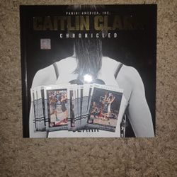 Caitlin Clark trading cards + Book