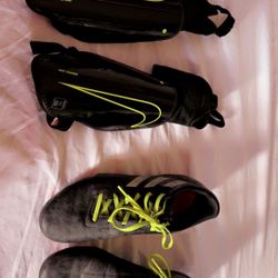Soccer Shoes & Shin Guards