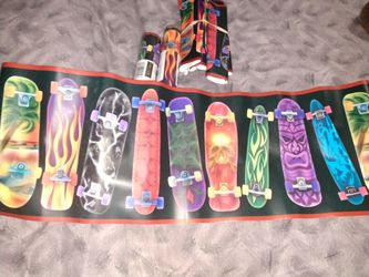 Skateboard Wall border