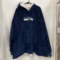 SOLD - NFL Seattle Seahawks Team Color Poncho 