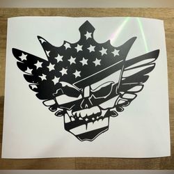 [WWE] Cody Rhodes Skull Decal 