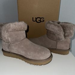Ugg Saniya Shearling Mini Boots 