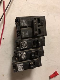 Siemens 15 and 30a breakers