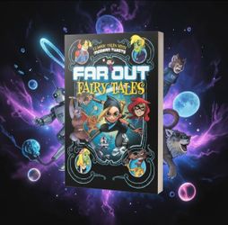2016 FAR OUT FAIRYTALES Classic Tales With Modern Twists Graphic Novel Imperfect with crease on back cover. This is a copy of Far Out Fairy Tales by L
