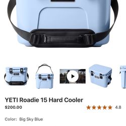 Yeti Roadie 15 Sky Blue