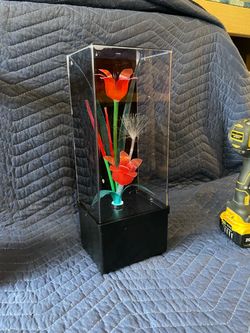 Fiber Optic Flower Light Display