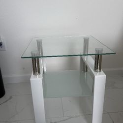 Free Small Glass End Table