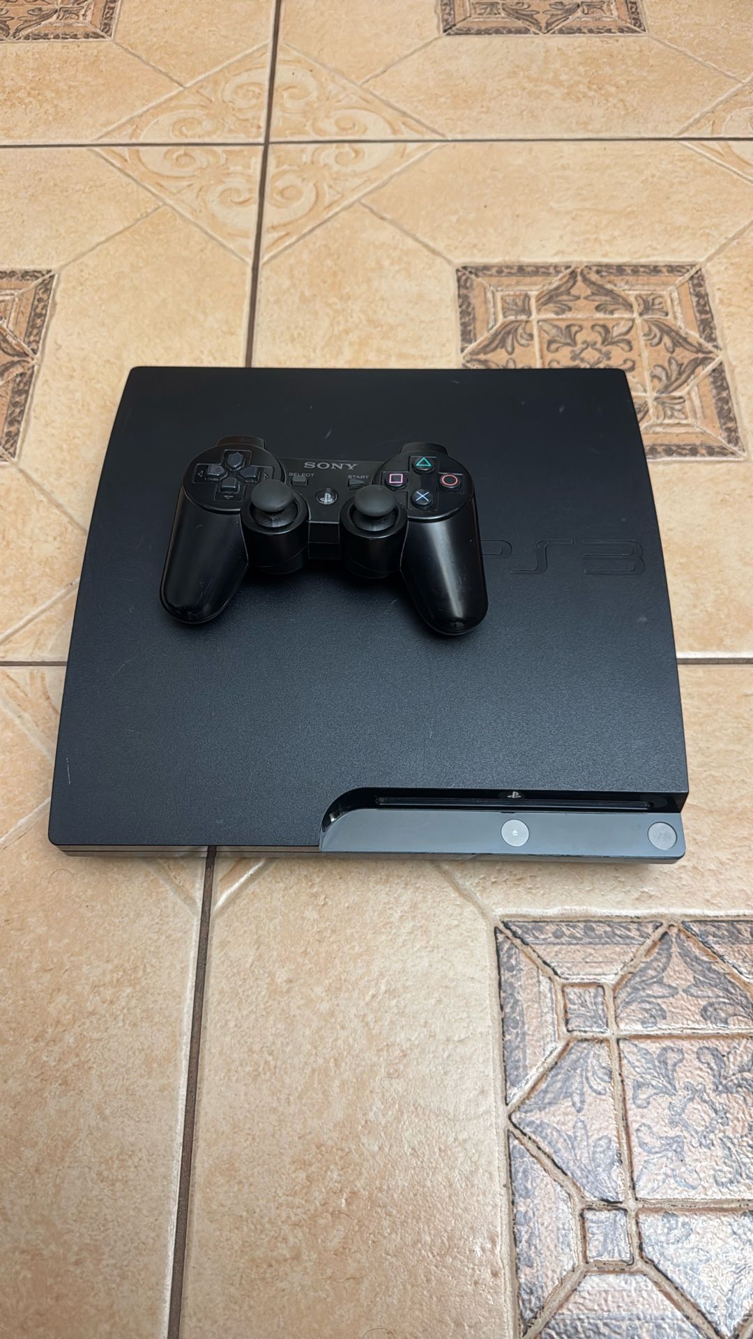 PS3 Console 120GB 1 Controller No Cables -NO TRADES-