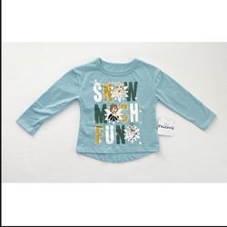 New Disney Frozen Toddler 2T Girls Long Sleeve