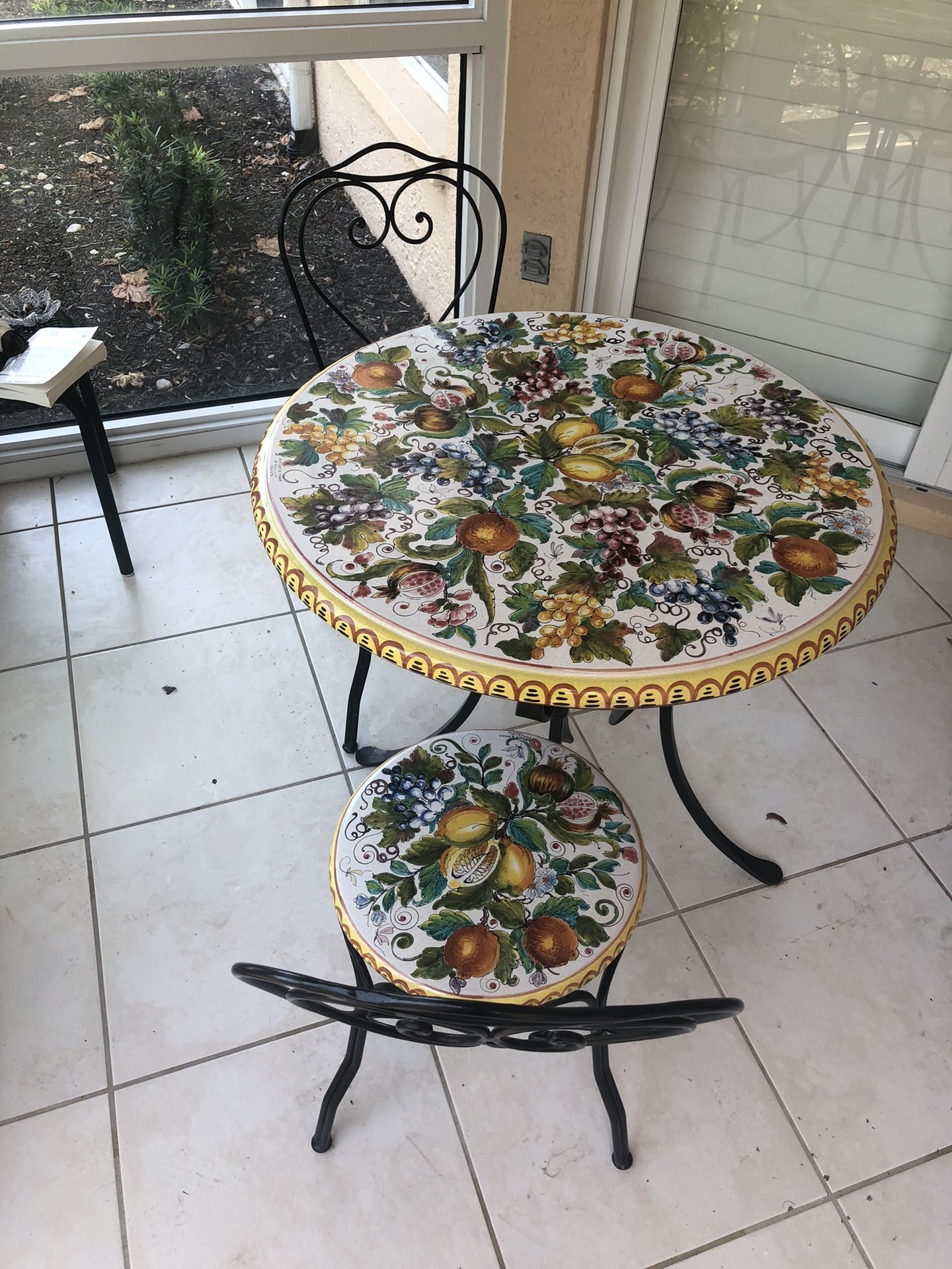 Classic Ceramic Italian Coffee Table