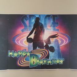 Space Jam Birthday Decorations !