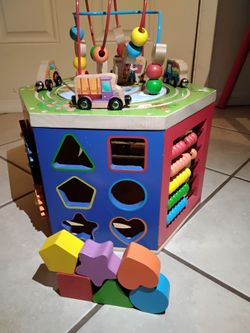 Woodmam Montessori large activity wooden toy