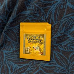 Pokemon Yellow Gameboy Authentic 