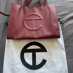 Telfar Medium Shopping Bag In Oxblood 
