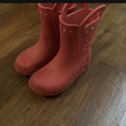 Crocs Boys Rain Boots 