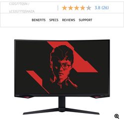 32" G7 T1 Faker Edition Gaming Monitor