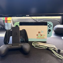 Nintendo Switch 1 - Animal Crossing Edition