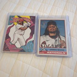 Topps Cards Of James Wood