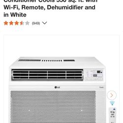Brand new LG window AC unit