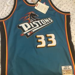 Grant Hill Detriot Pistons Jersey 