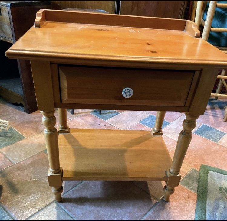 Beautiful Solid Wood End Table