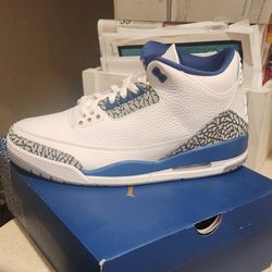 New!! Jordan 3 "Wizards" Size 12 Mens 