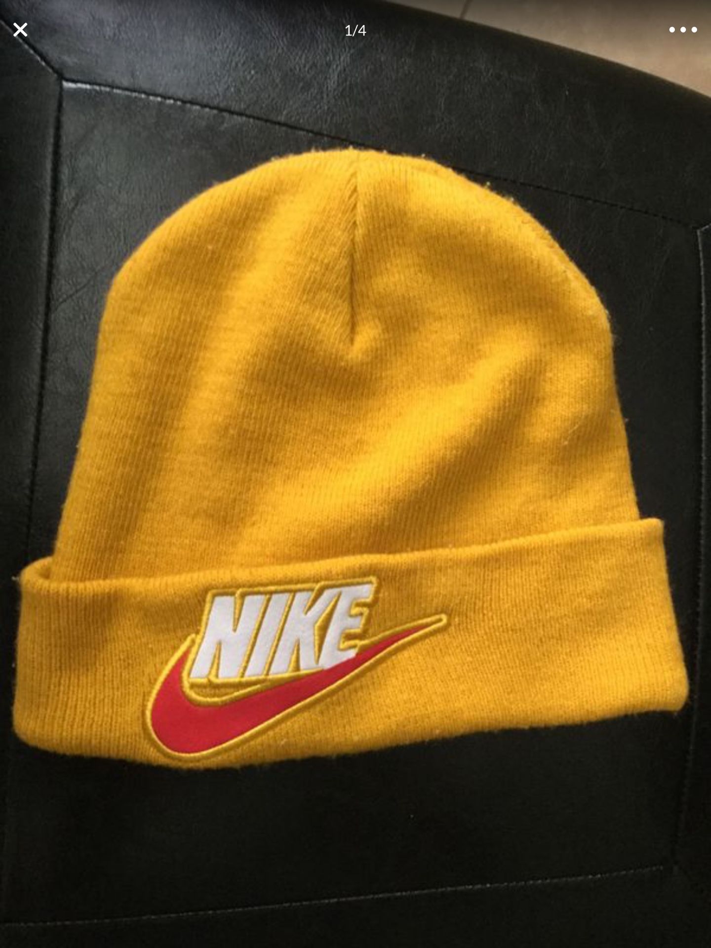 Nike Supreme mustard beanie