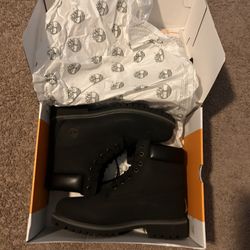 Black Timberland Boots