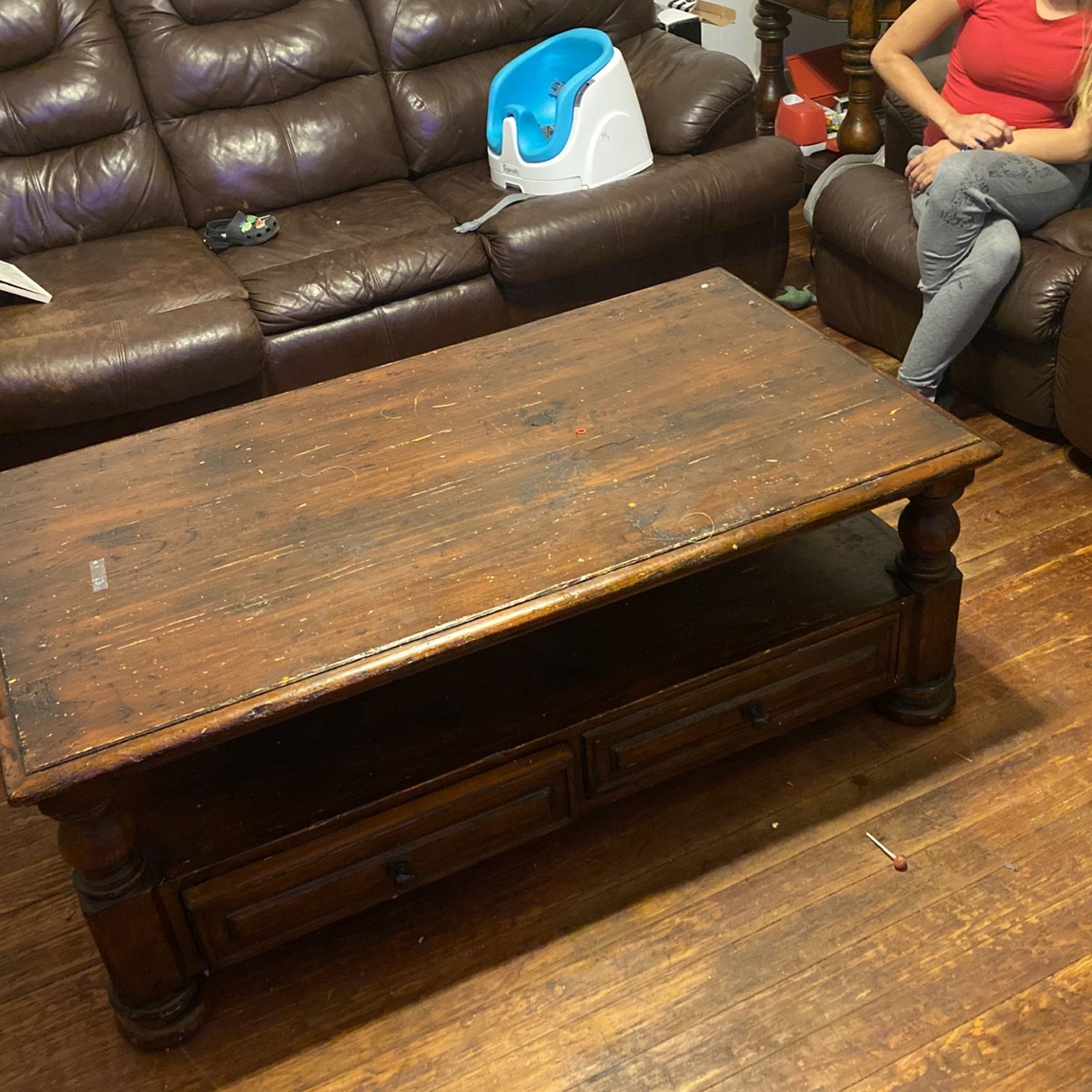 Coffee Table And End Tables