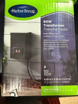 Harbor Breeze 60-Watt Landscape Lighting Transformer