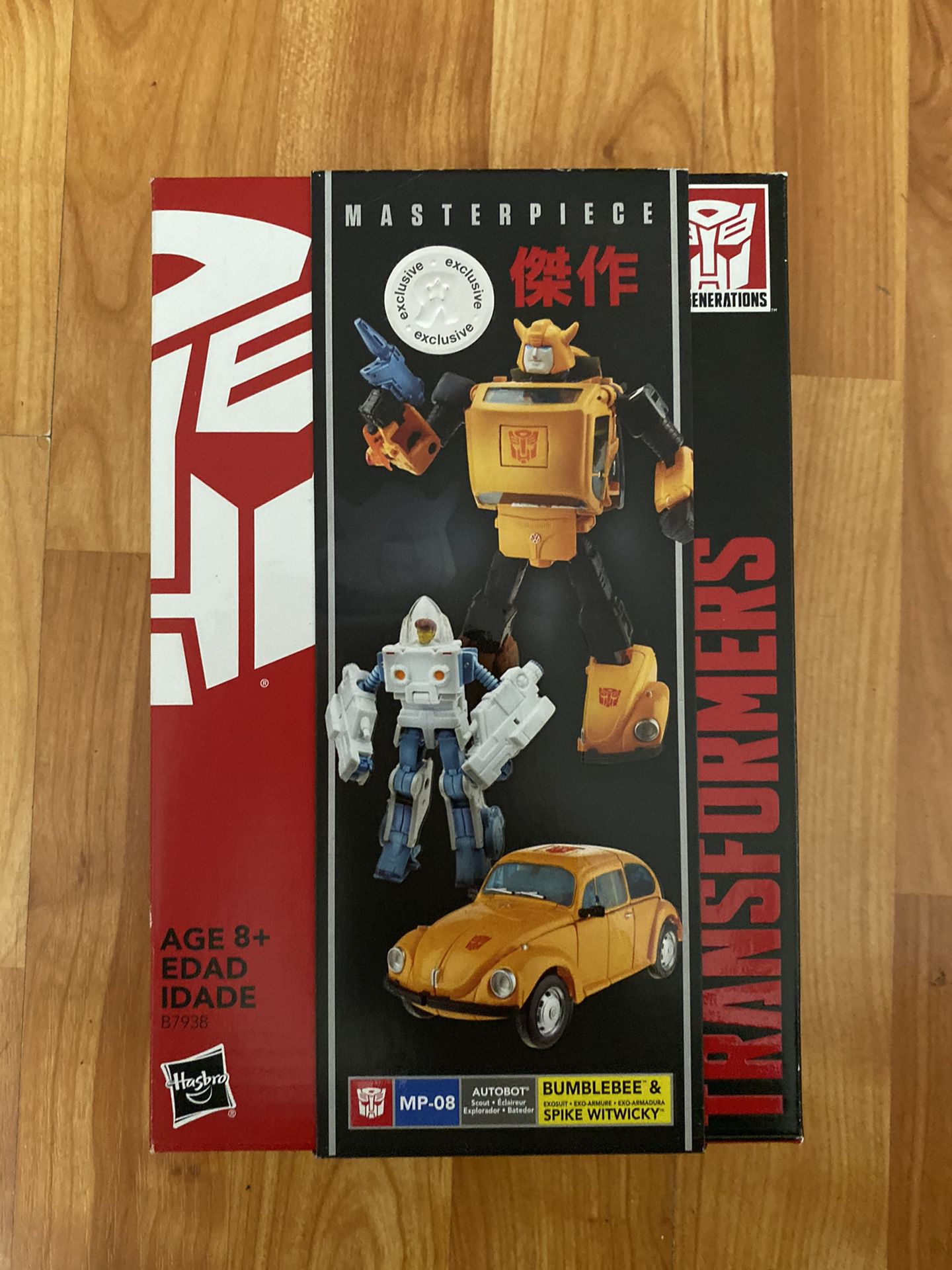 Hasbro Transformers Bumblebee Masterpiece MP-08 Figure Toys R Us exclusive sealed