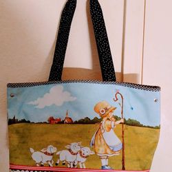 New Ladies Little Bo Peep Tote Bag- Mary Engelbreit 