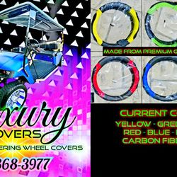 Golf Cart Steering Wheel Covers 
