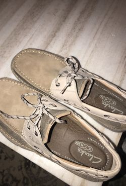 Clarks boat shoes sale top