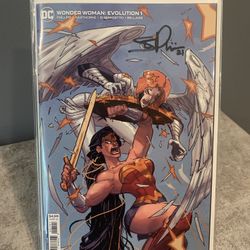Wonder Woman: Evolution #1 (DC Comics, 2021) Variant Cover — Signed By Stephanie Phillips