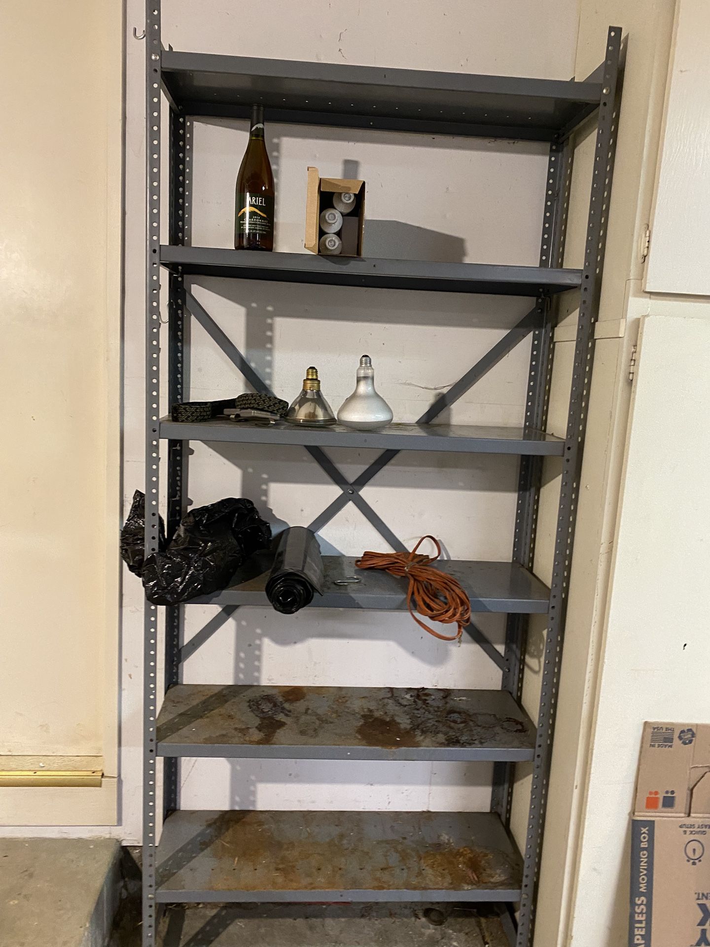 Tall Metal Garage Worthy Shelves