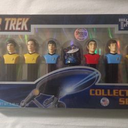 PEZ STAR TREK Collector's Series - 8 Different Figures - 2009 Limited Edition 