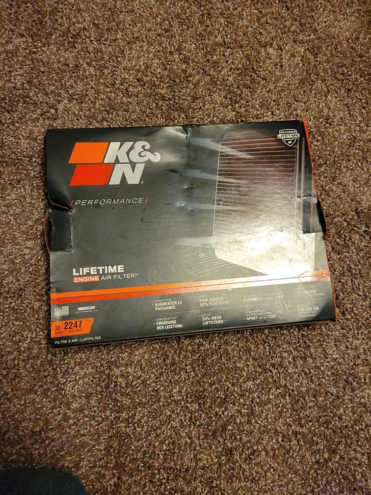 Kn Air Filter For 07 Dodge Ram Quad Cab